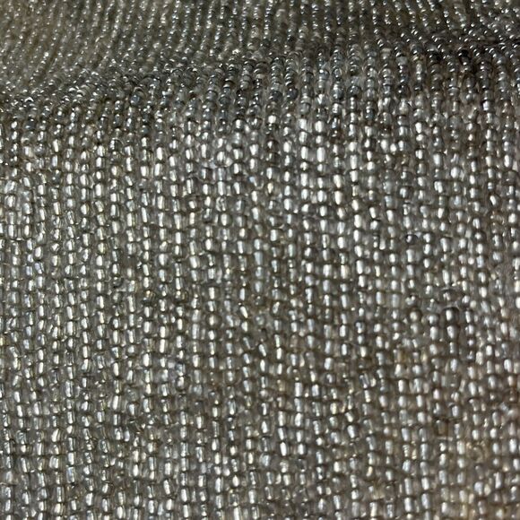 Vintage Heavy Beaded Table Runner Dining Decor 30”x 14 1/2” Bronze Gold Beading - Picture 14 of 16